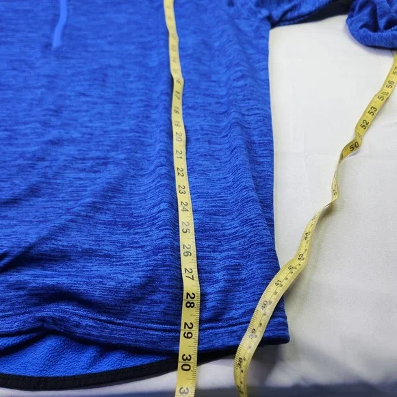 Under Armour Men's Blue Tech 2.0 Half Zip Long Sleeve Pullover Shirt Size 2XL - Picture 6 of 7